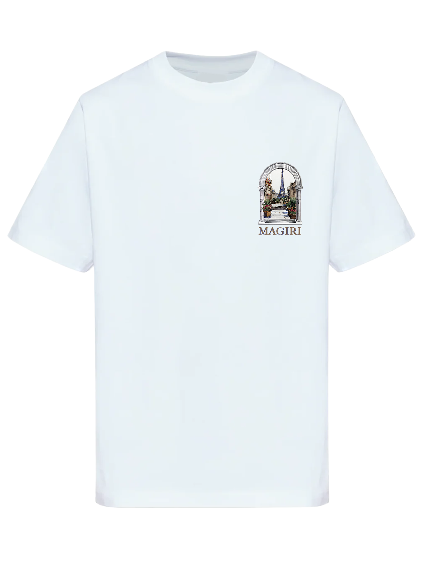 Camiseta estampada Magiri Archway en blanco
