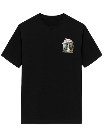 Camiseta estampada Magiri Sur Mur en negro