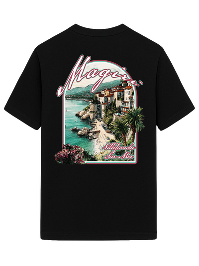 Camiseta estampada Magiri Sur Mur en negro
