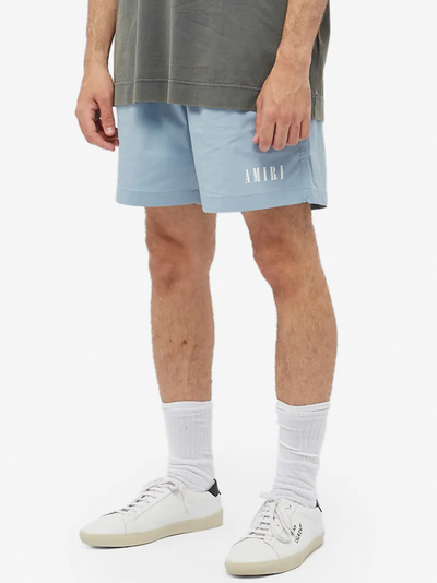 Amiri Core Logo Swimshorts in Blue