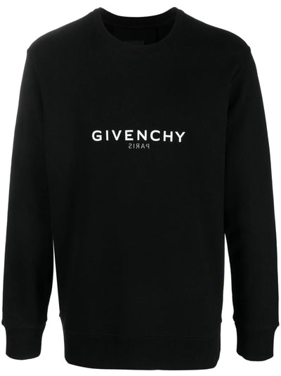 Givenchy Reverse Paris Slim fit Sweatshirt in Black