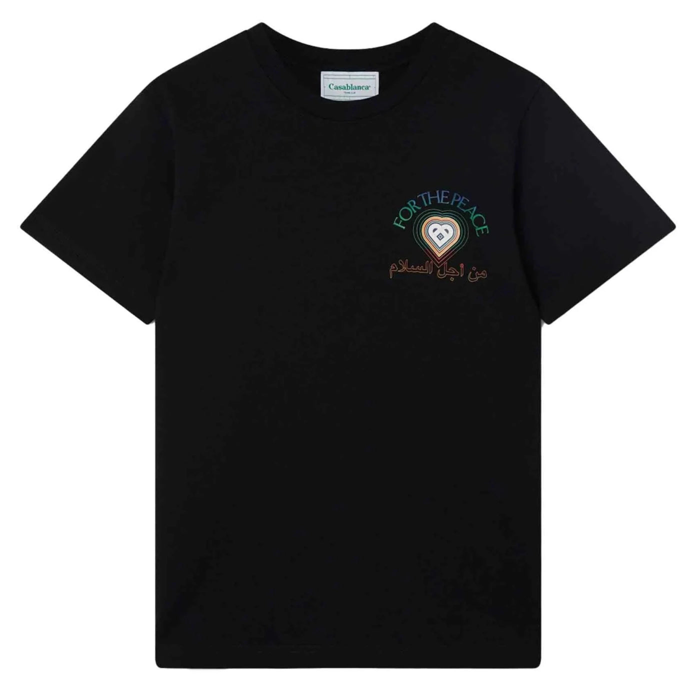 Casablanca For the Peace T-Shirt in Black