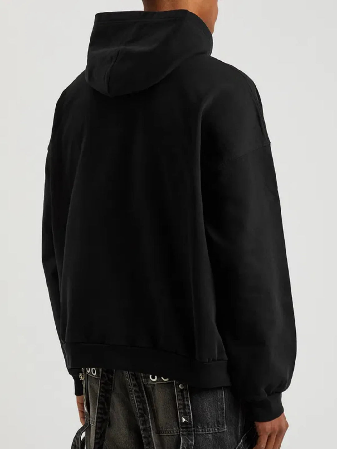 BALENCIAGA バレンシアガ パーカー Cities Paris Oversized Hood BALENCIAGA Cities Paris Hoodie Wide Fit in Black White