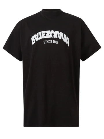 BALENCIAGA Tシャツ Balenciaga Back Flip Logo T-shirt Black – TheDesignerBox