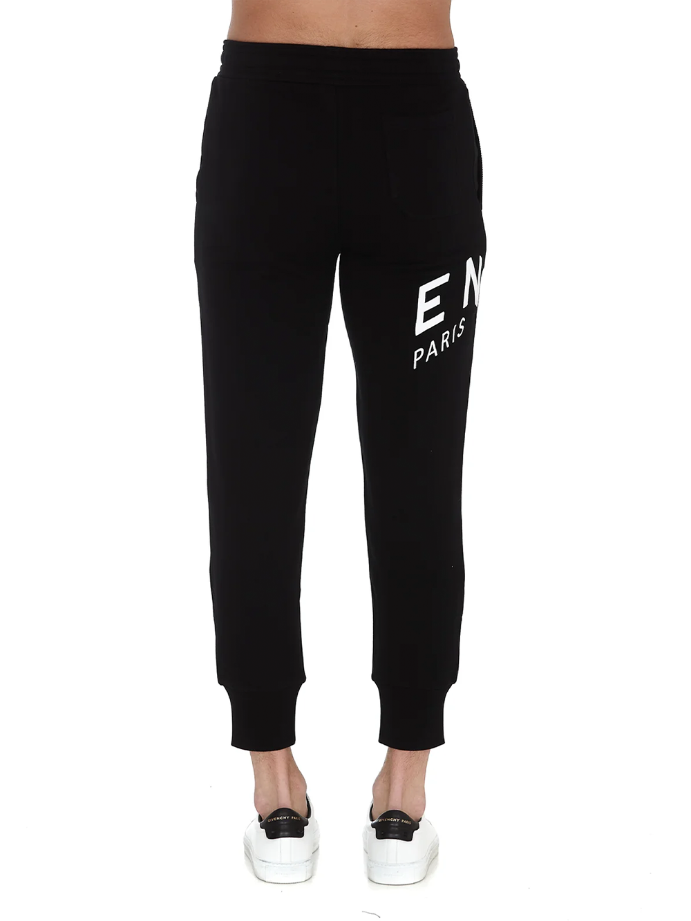 Givenchy – Refracted – Schwarze Jogginghose mit aufgesticktem Logo