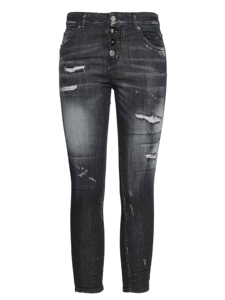 Faded Effect Cool Guy Jeans