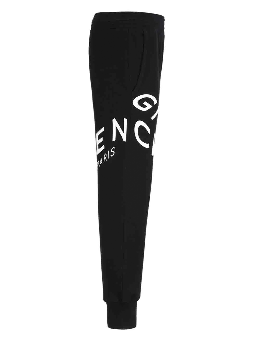 Givenchy – Refracted – Schwarze Jogginghose mit aufgesticktem Logo