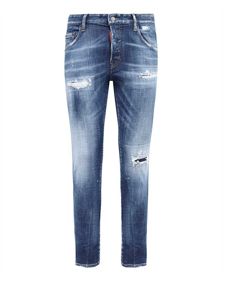 Dsquared2 – Cool Guy – Blaue Jeans in Basic-Waschung