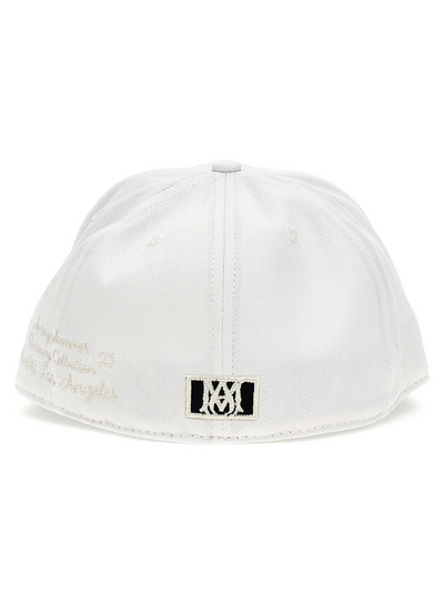 Amiri MA Logo Embroidered Cap in White