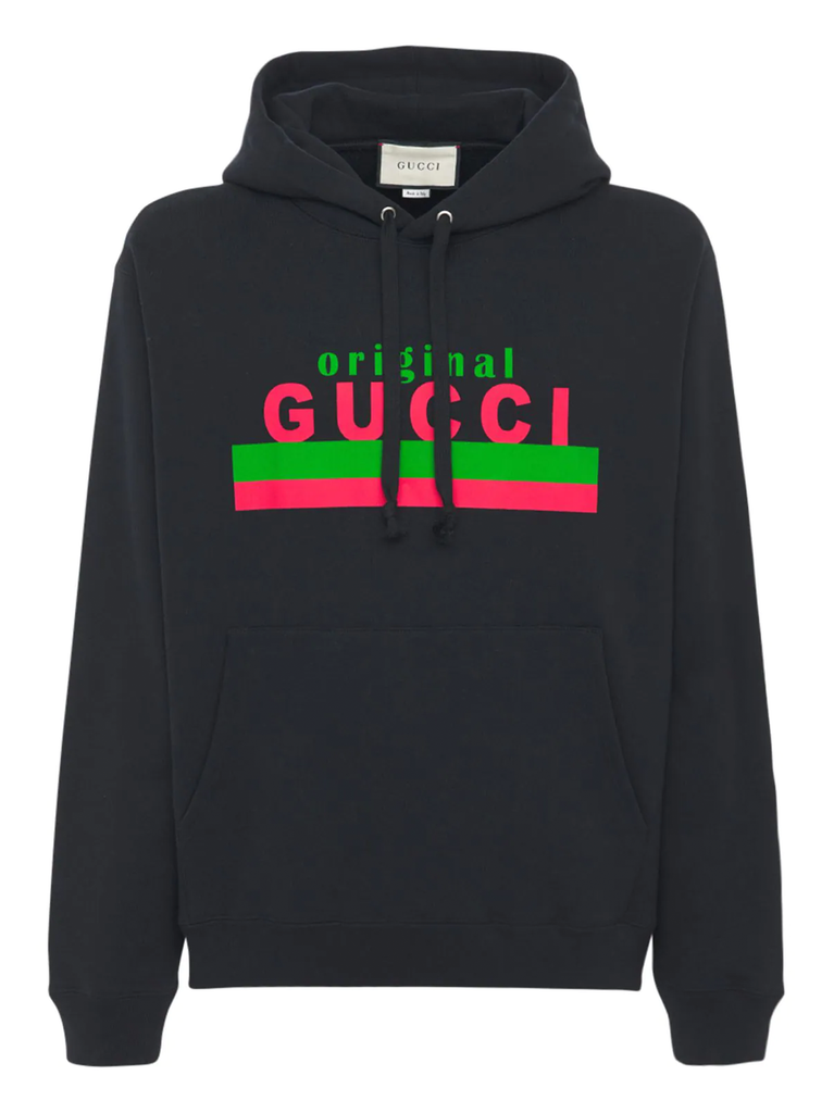 Original Logo Printed Hoodie