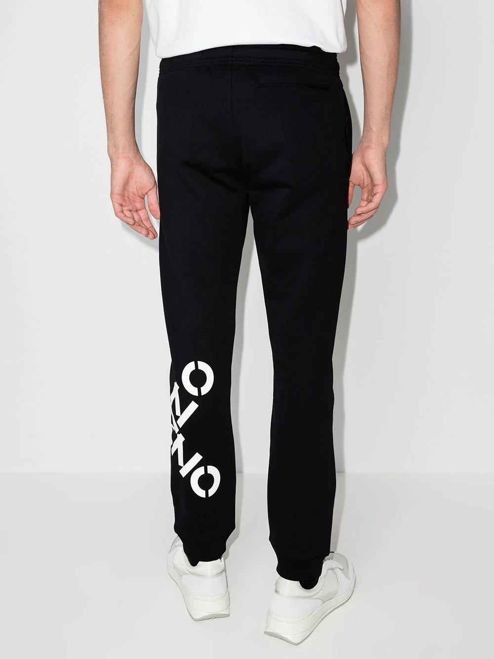 Kenzo Big X Logo Printed Joggers in Black