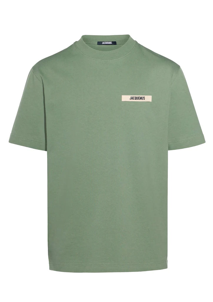 Jacquemus Le Gros Grain Logo T-Shirt Green