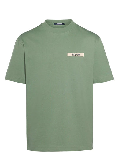Jacquemus Le Gros Grain Logo T-Shirt Green