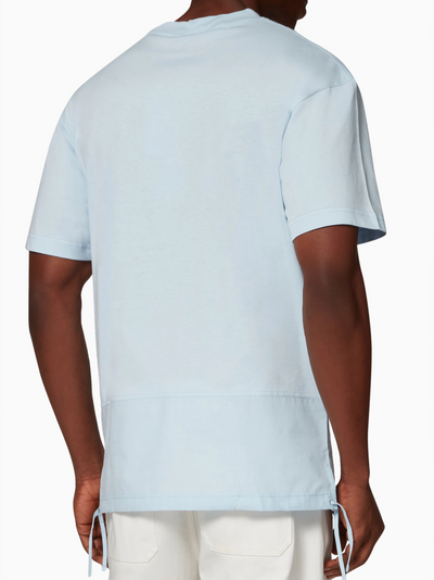 Jacquemus – T-Shirt „Noli“ mit Logo-Patch in Blau