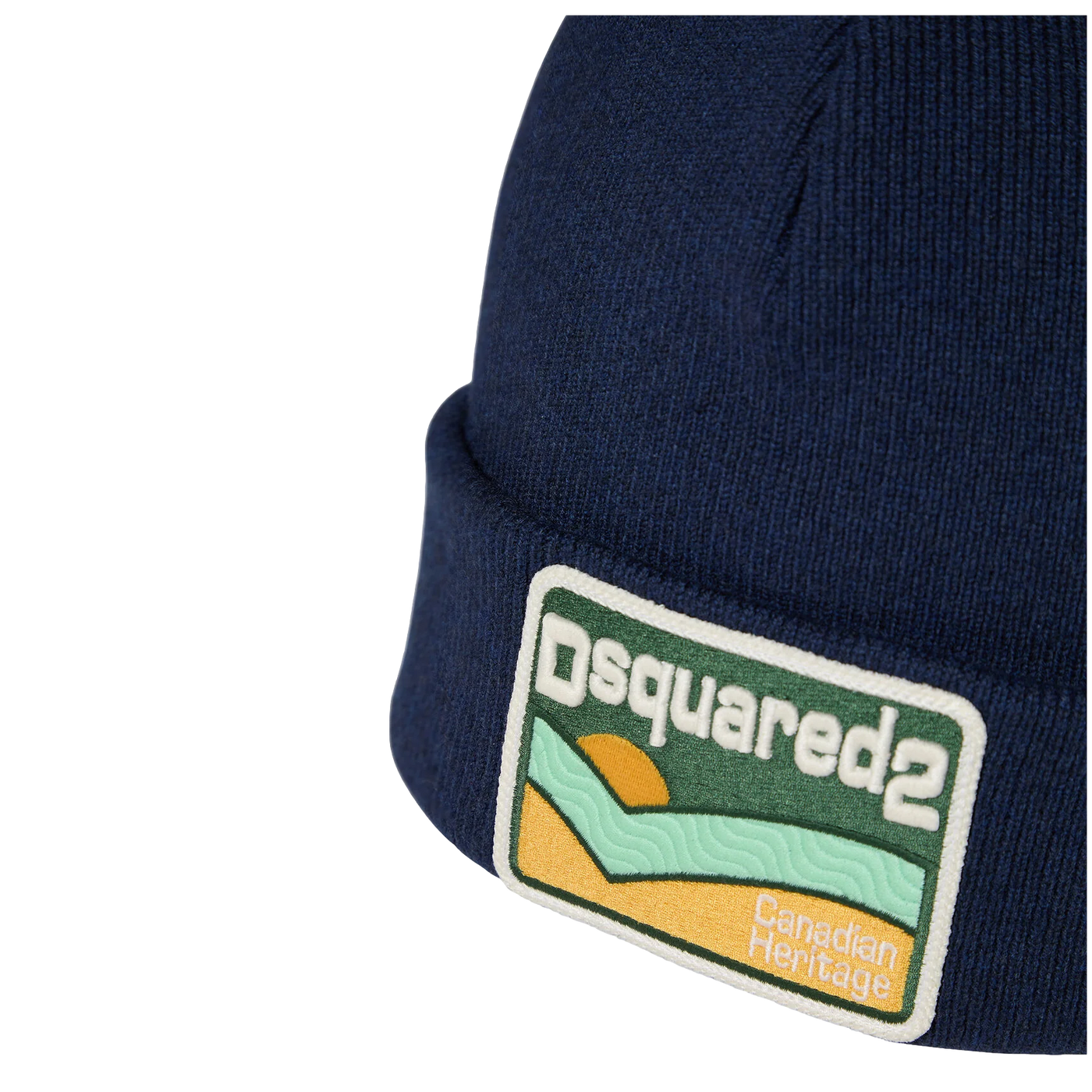 Dsquared2 Canadian Heritage Beanie in Navy Blue