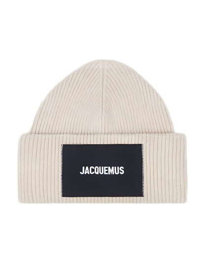 Jacquemus Le Bonnet Beanie in Beige