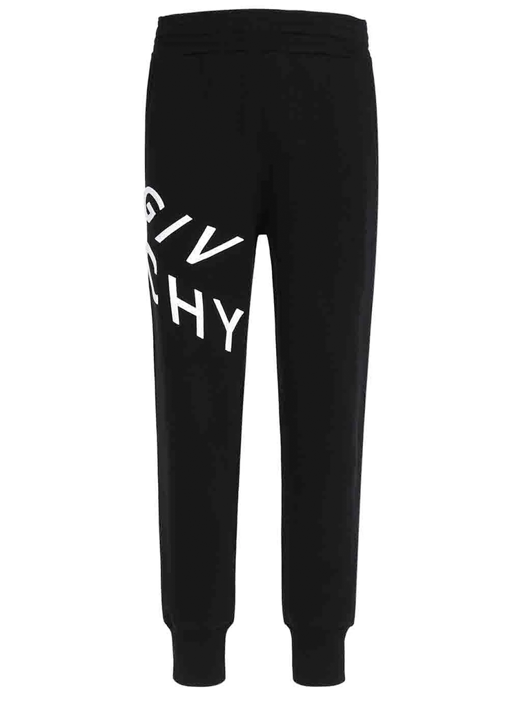 Refracted Embroidered Logo Joggers