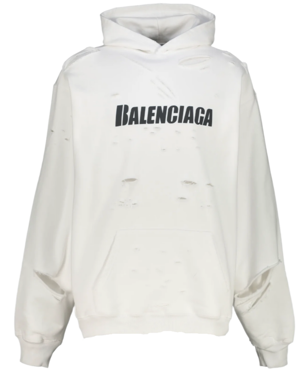 【BALENCIAGA】CAPS DESTROYED フーディ Balenciaga Caps Destroyed Oversize Fit Hoodie Dark Green