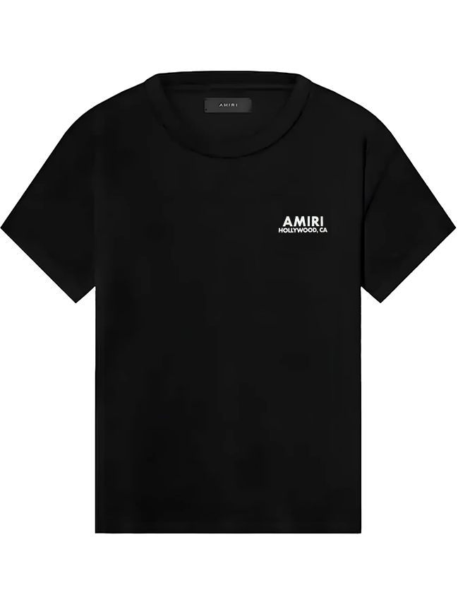 Amiri Exclusive Bones Printed T-Shirt in Black