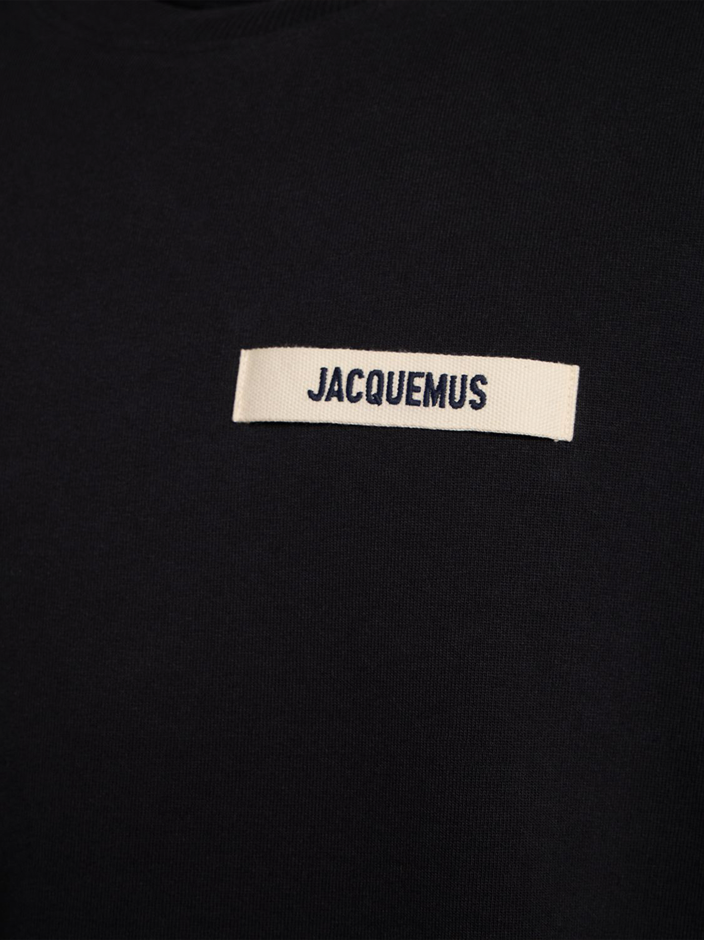 Jacquemus – T-Shirt „The Gros Grain“ in Schwarz