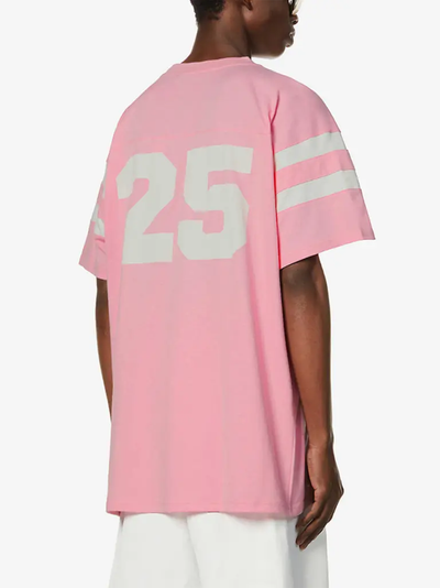 Gucci – Eschatology 1921 – Bedrucktes rosa T-Shirt