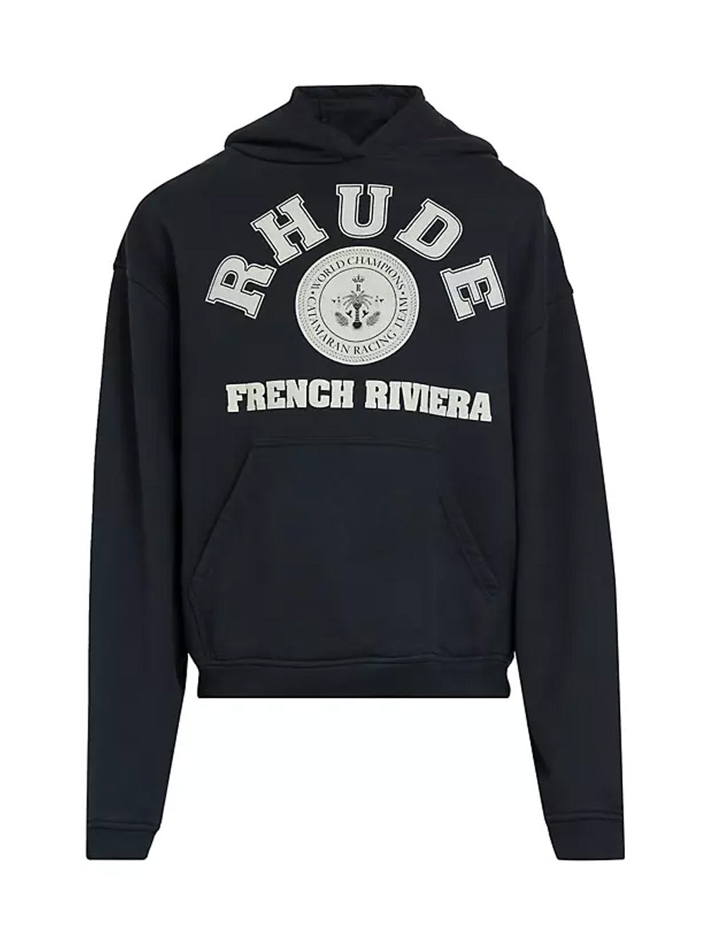 Rhude French Riviera Hoodie in Black