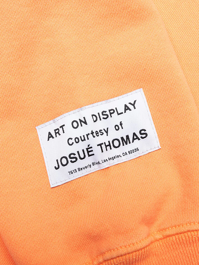 Gallery Dept Logo Hoodie in Flo Orange