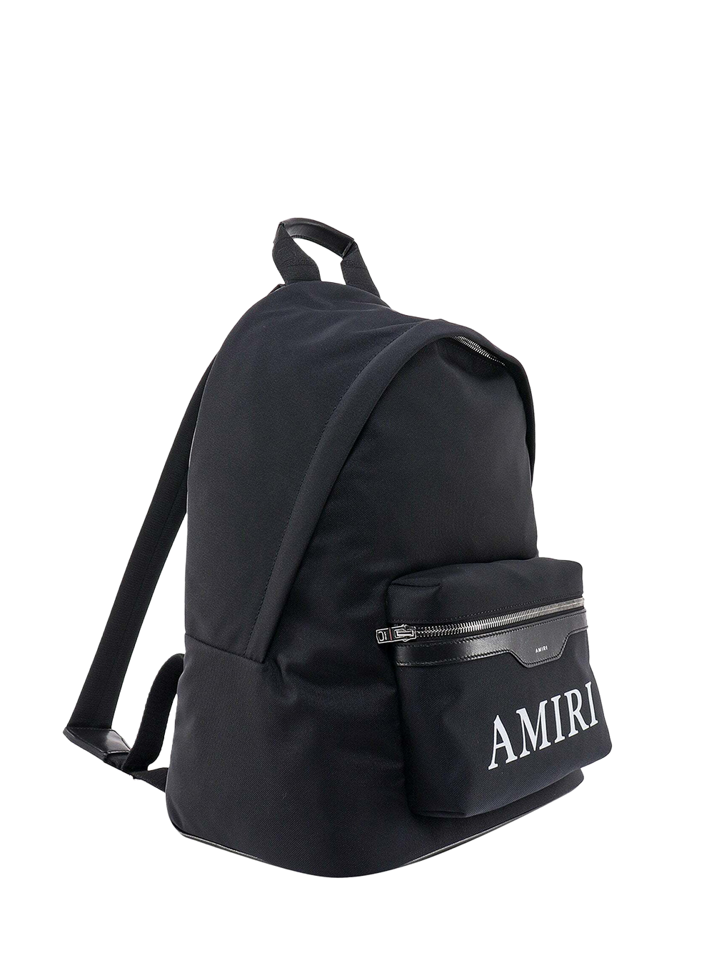 Amiri Nylon Classic Logo Printed Backpack in Black