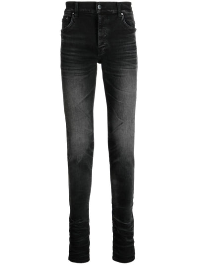 Amiri Stack Whisker Slim Black Jeans