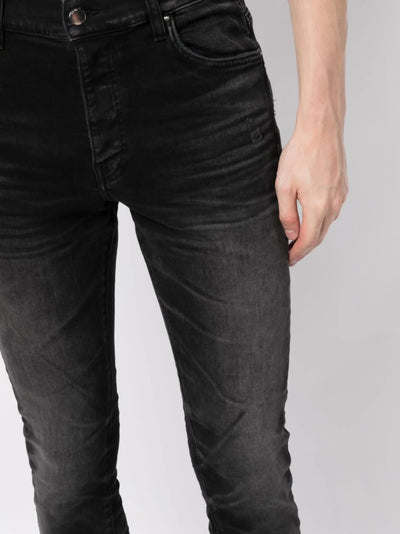 Amiri Stack Whisker Slim Black Jeans