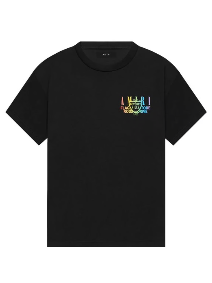 Amiri XO Beverly Hills Black T-Shirt – TheDesignerBox