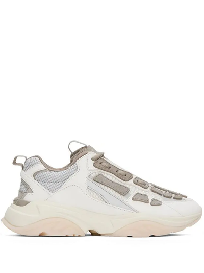 Amiri Bone Runner Trainers in Stone Grey