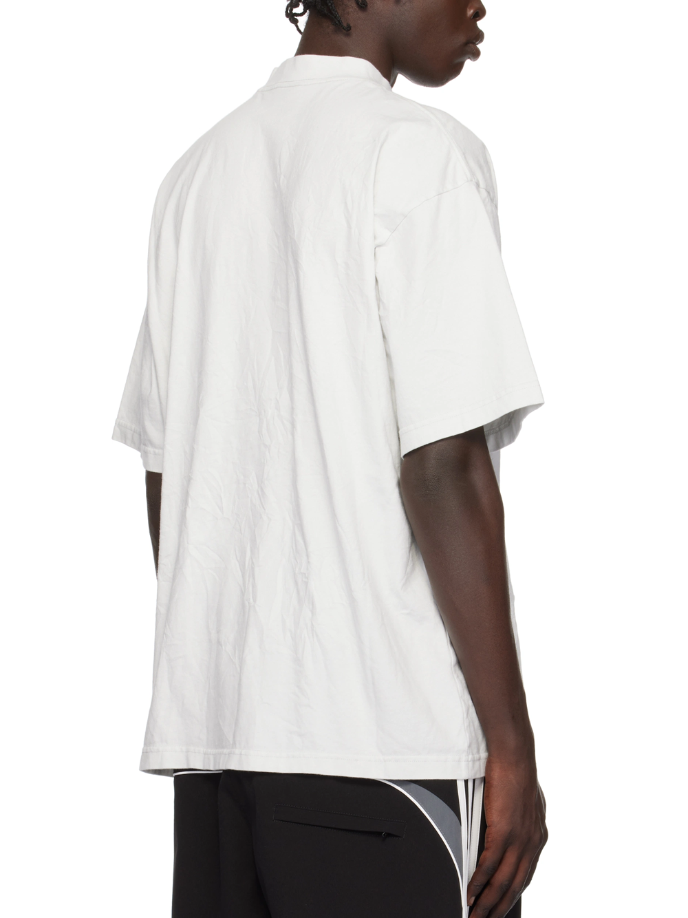 Balenciaga Loop Sports Icon T-Shirt in White