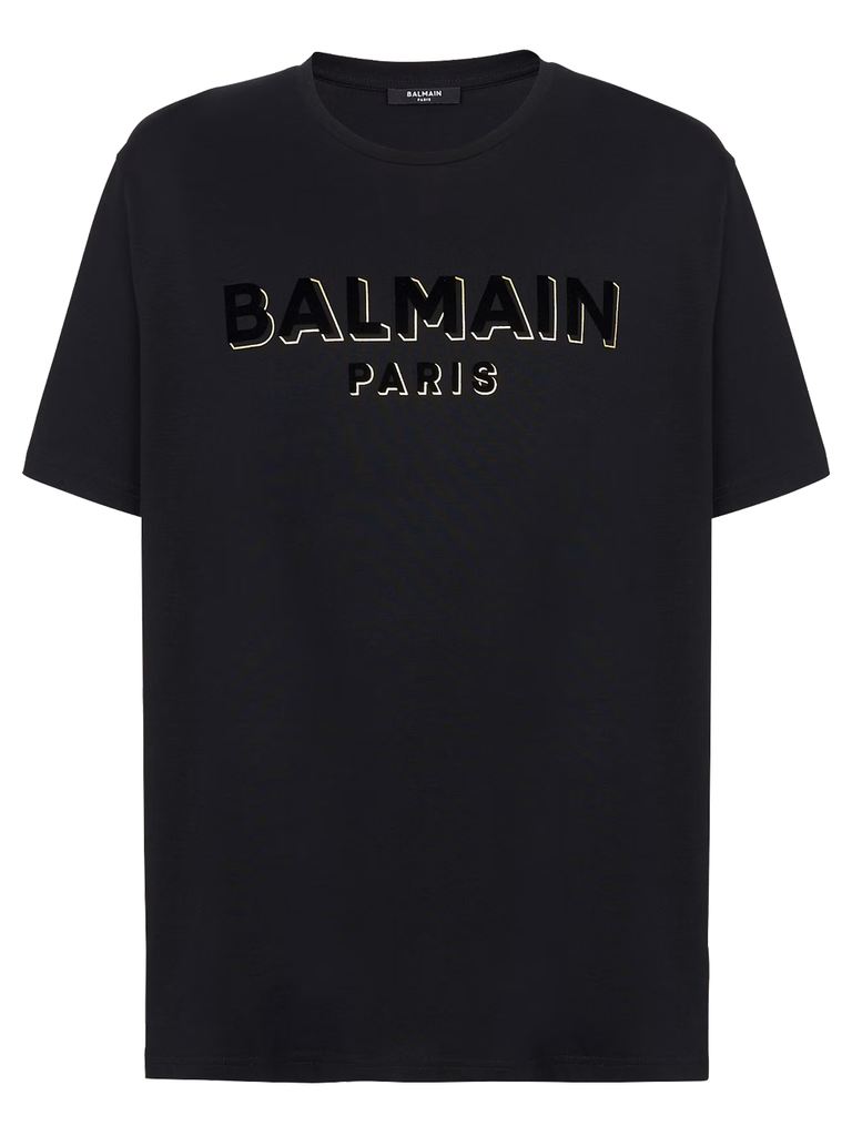 Crewneck Oversized T shirt Velvet Logo