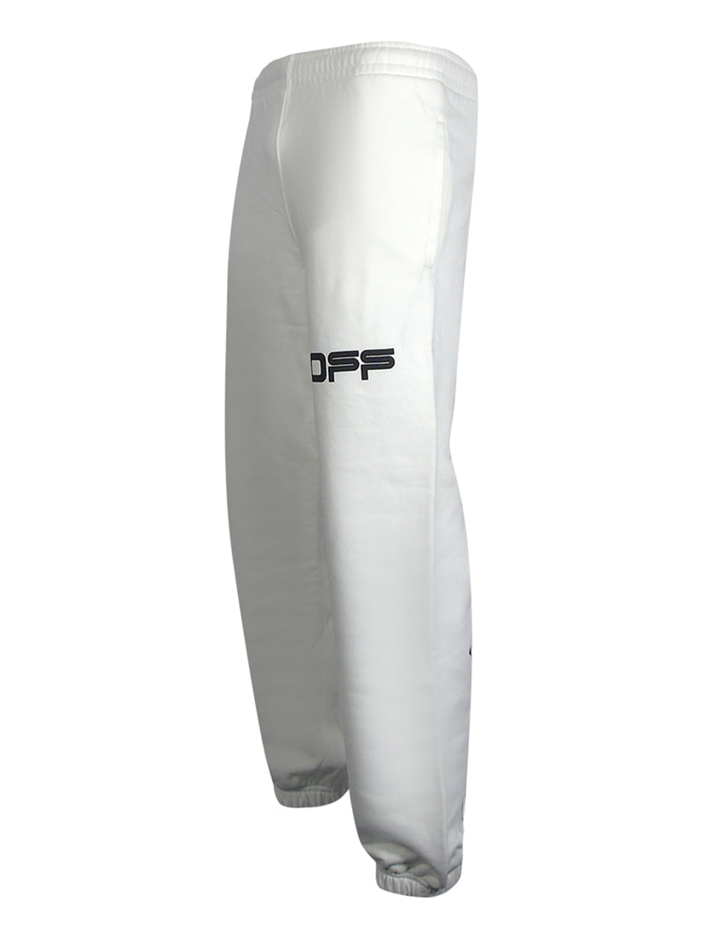 Off-White Airport Tape Printed White Joggers