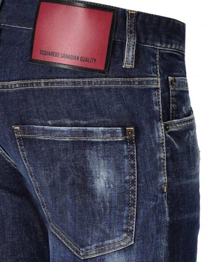 Dsquared2 Canadian Quality Distressed Jeans in Blue