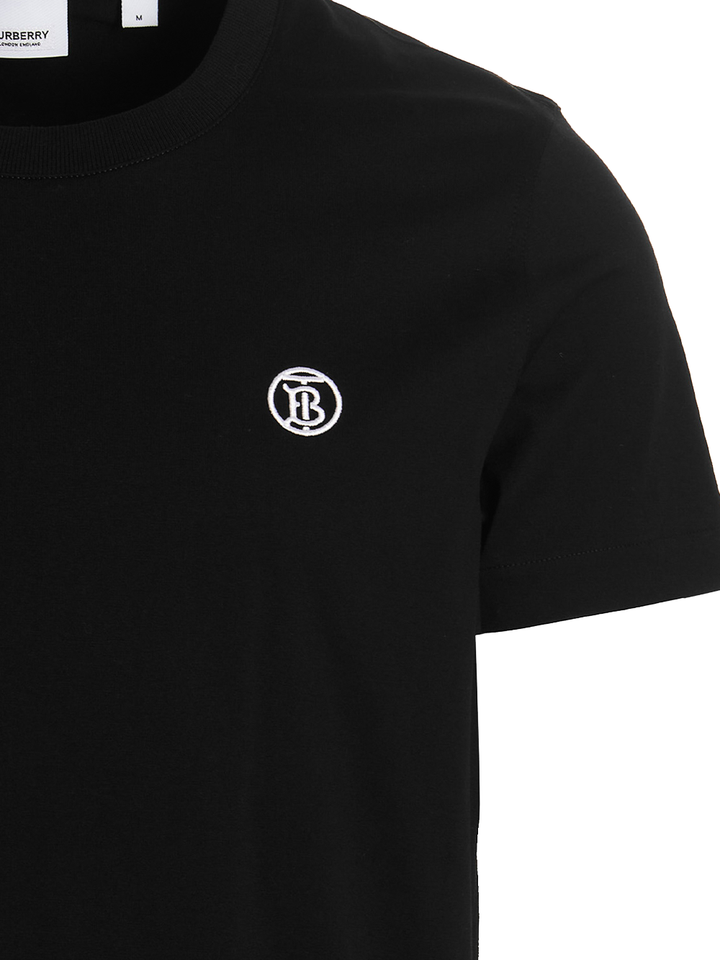 Burberry Parker TB Circle Logo T-Shirt in Black – TheDesignerBox