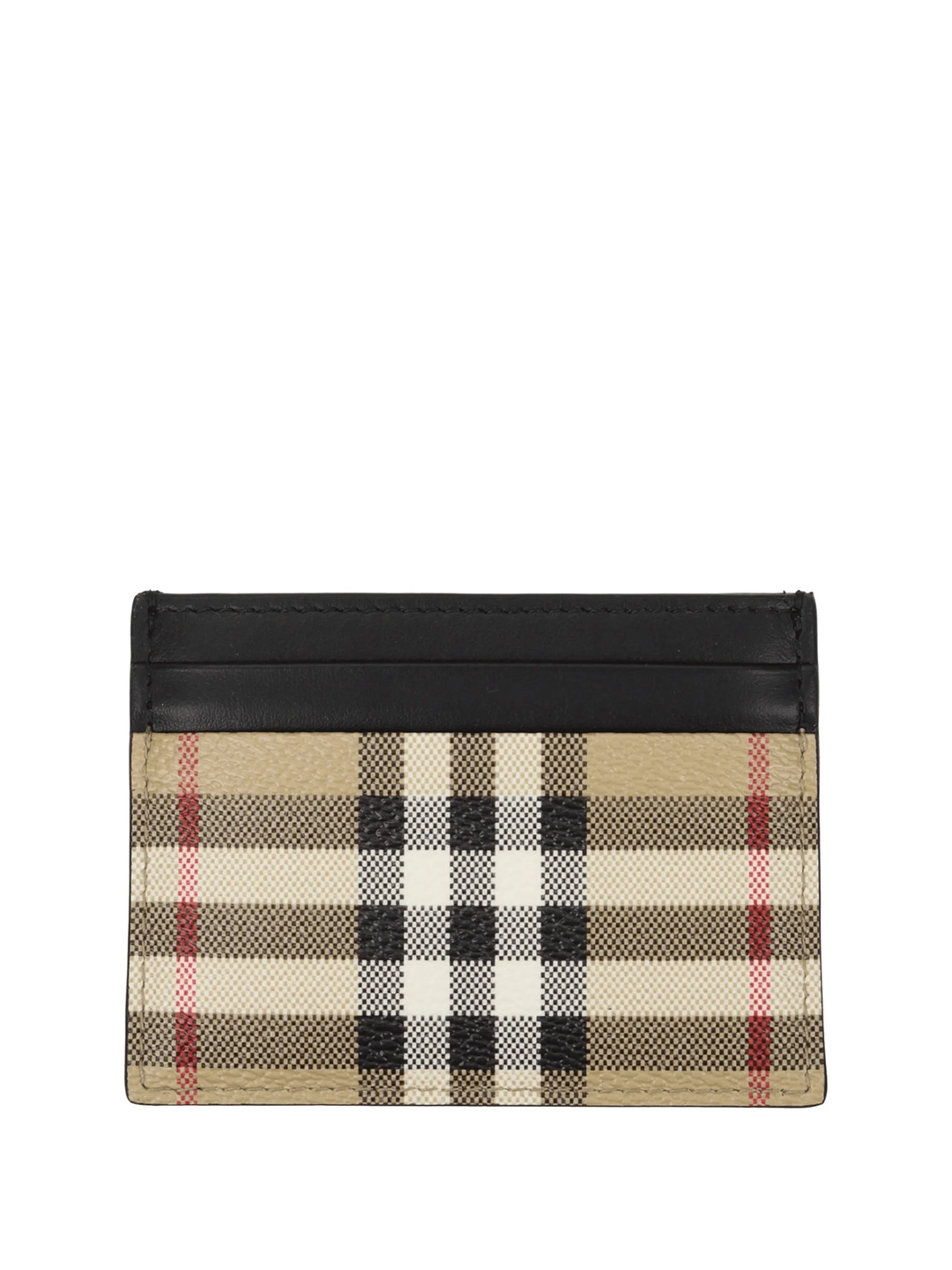 Shops burberry check card holder