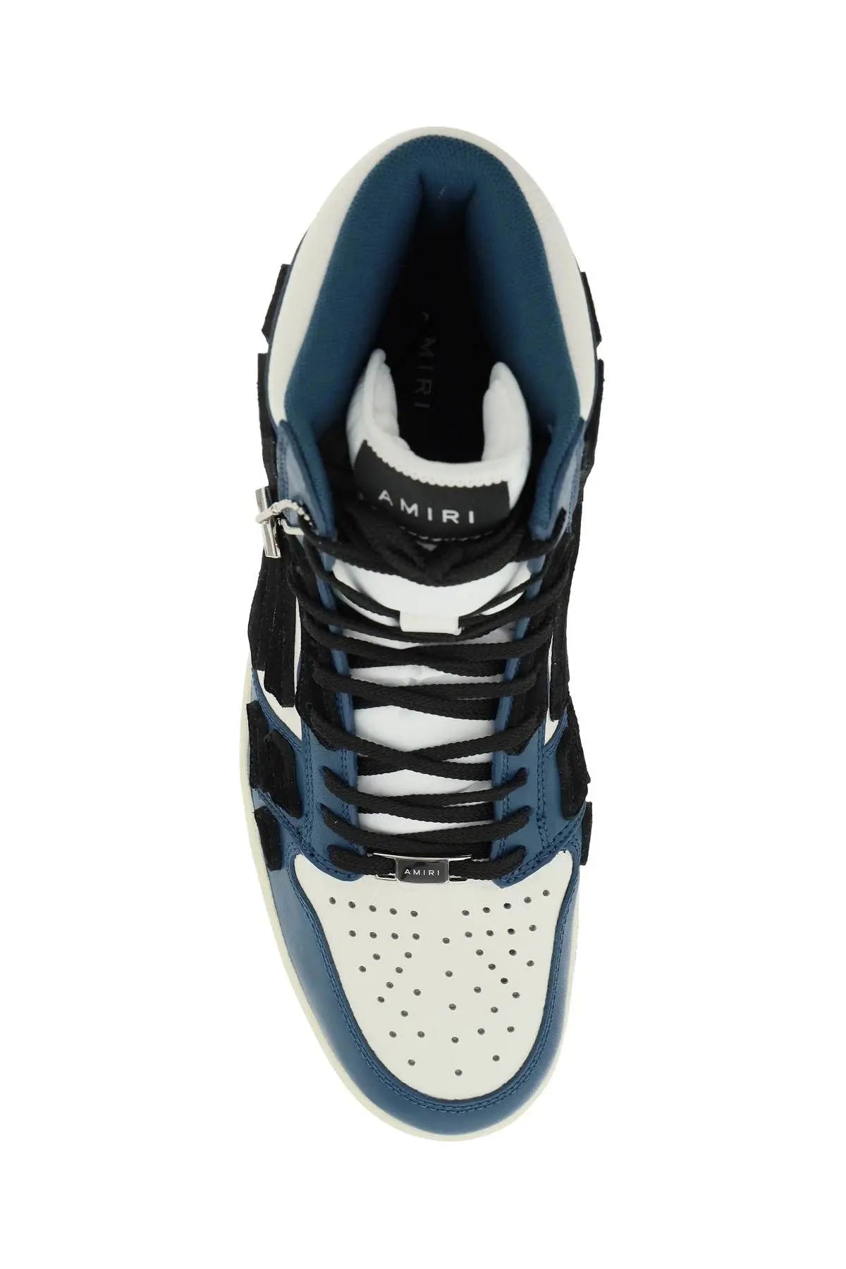 Amiri Skeleton High Top Sneakers Blue