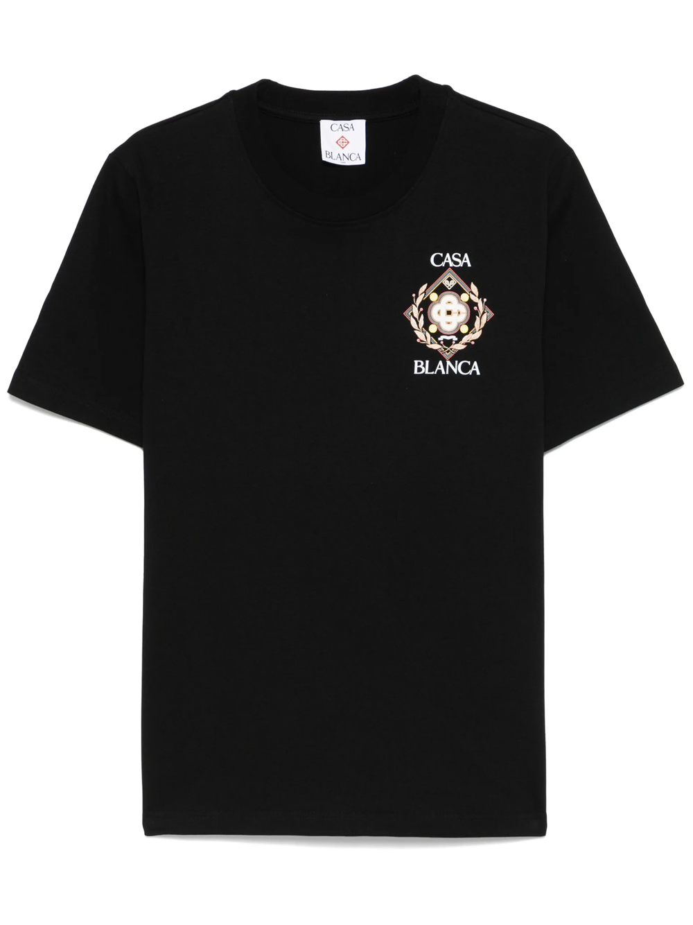 Casablanca Championship Diamond T-Shirt in Black