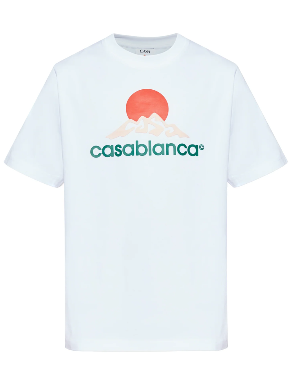 Casablanca Montagne T-Shirt in White