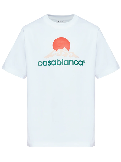 Casablanca Montagne T-Shirt in White