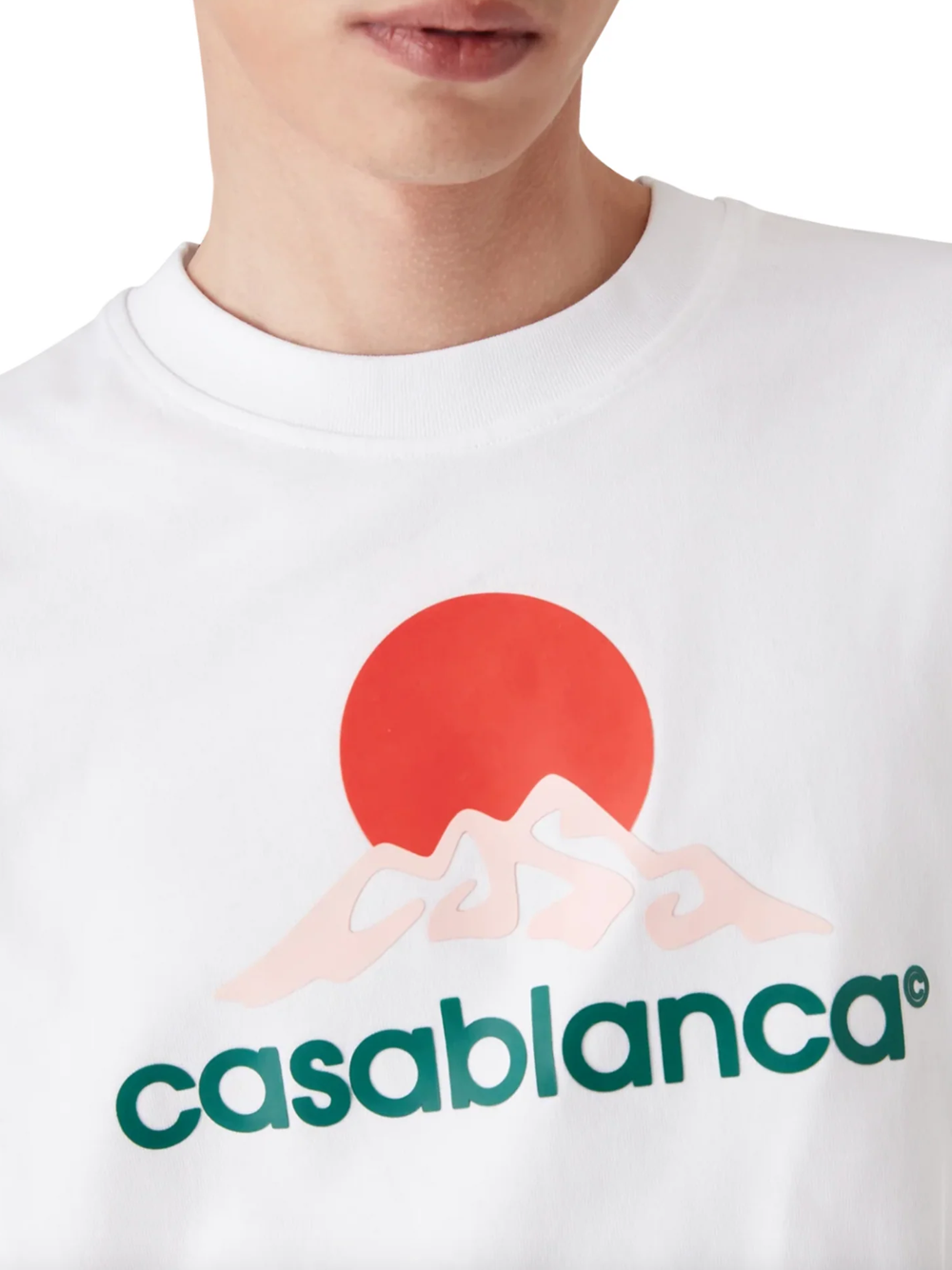 Casablanca Montagne T-Shirt in White