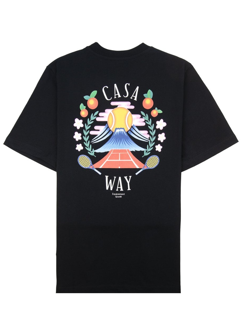 Casablanca Casa Way Mountain T-Shirt in Black