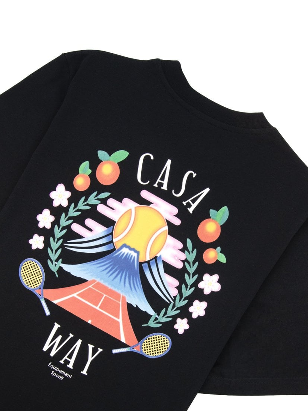 Casablanca Casa Way Mountain T-Shirt in Black