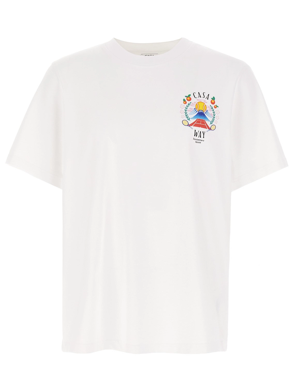 Casablanca Casa Way Mountain T-Shirt in White