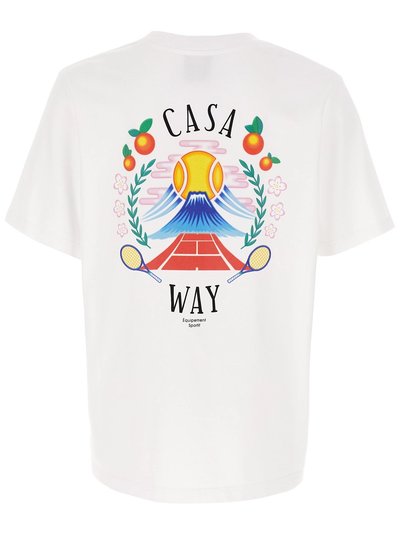 Casablanca Casa Way Mountain T-Shirt in White