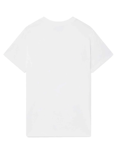 Casablanca Playful Stripes White T-Shirt