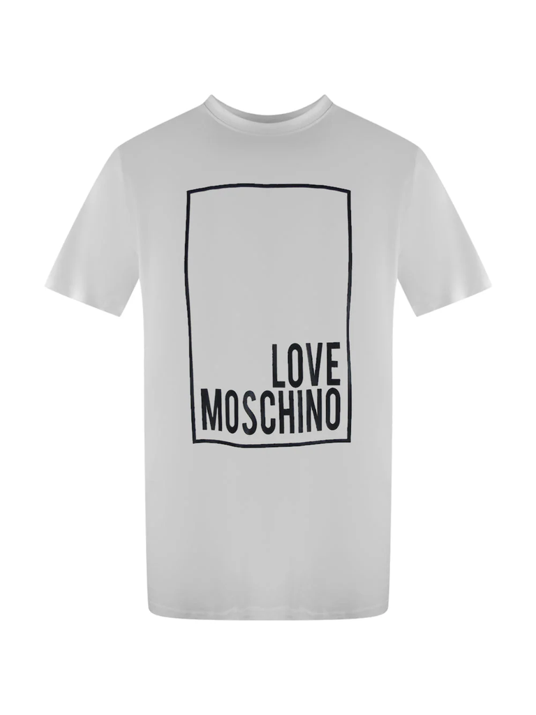 新品 未使用 LOVE MOSCHINO Tシャツ グレー 40 Love Moschino Box Logo White T-Shirt – TheDesignerBox