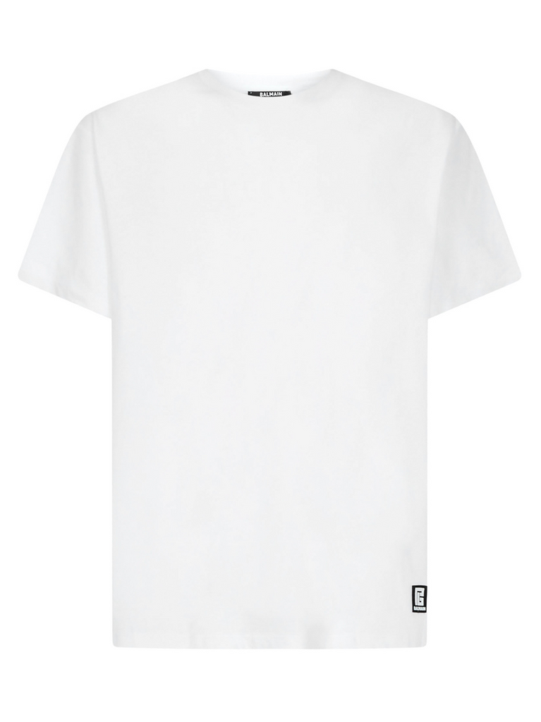 Balmain Oversized T-Shirt with Back Logo Print